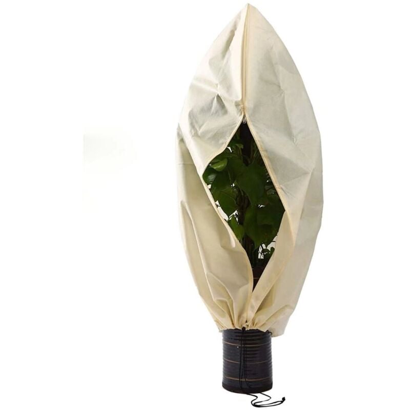 Ugreat - berwinterungsabdeckung für Pflanzen, Überwinterungsabdeckung für Pflanzen, Vlies-Überwinterungsabdeckung 140 g/m², Frostschutz für Palmen