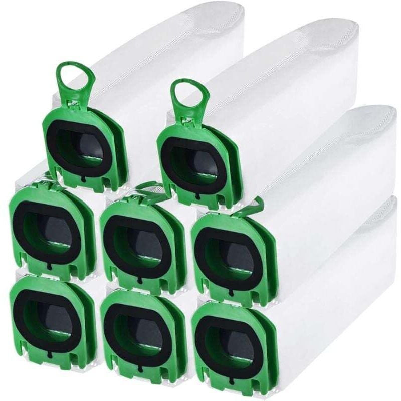 Ulisem 8er-Pack Staubsaugerbeutel für Vorwerk Kobold VB100, Premium-Filterbeutel, Ersatzteile, Beutelzubehör, Staubsaugerbeutel für Vorwerk Kobold