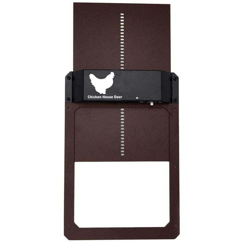 Ulisem Automatischer Hühnerstall-Türöffner mit Lichtsensor, Heimtierbedarf, Hinterhof-Geflügelbedarf