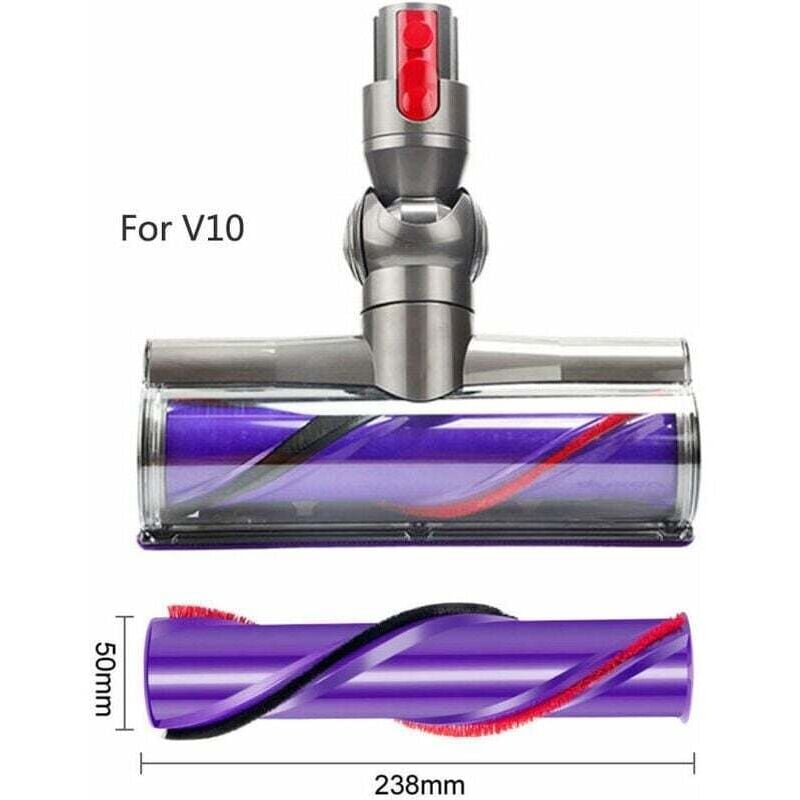 Ulisem Direct Drive Roller Brush Große Rollerbürste für Dyson V10 Staubsauger. (Roller Brush)