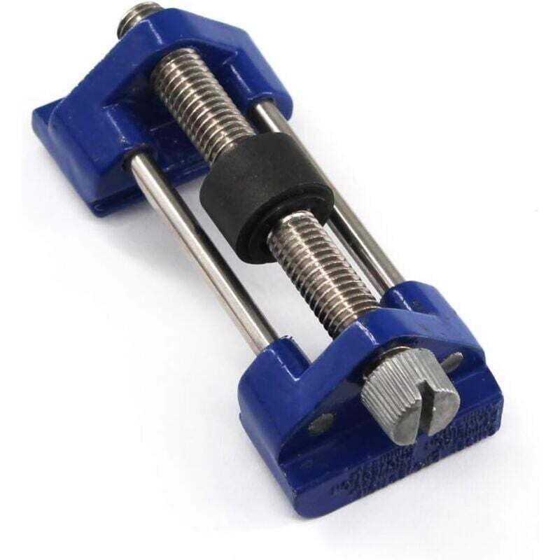 Ulisem Feste, aufklemmbare Meißel-Schärfführung mit Messingrolle zum Schärfen von Holzmeißeln, Hobeln, Klingen, Sticheln und Flachmeißeln –