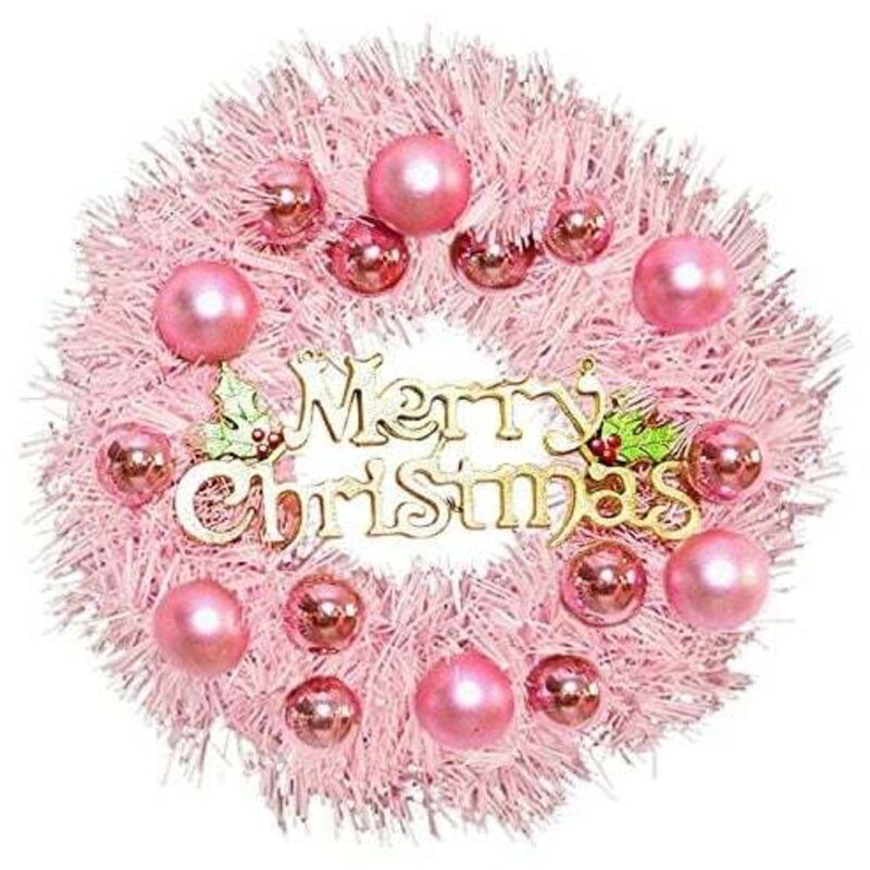Ulisem Künstlicher Weihnachtskranz, Liwein Weihnachtskranz Tür Weihnachten Haustür Hängekranz für Weihnachten Innen Außen Fenster Wände Neujahr 30cm