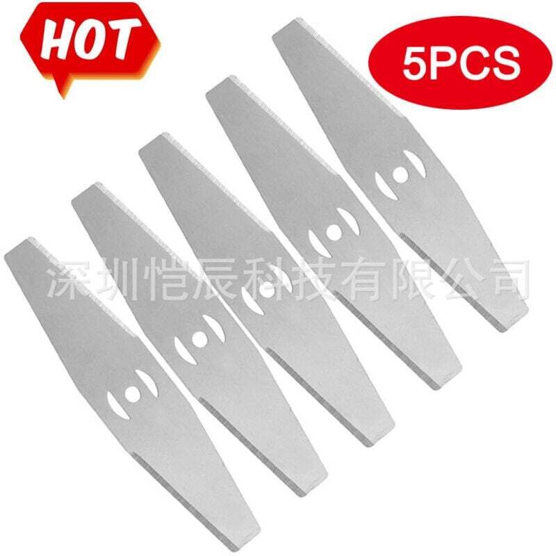 Ulisem Rasenmäher-Schneidklinge, 5 Stück, Rasenmäher, Rasenmäher-Ersatzklinge, Mulcherklinge, Ersatzklinge, Landwirtschaft, Forstwirtschaft,