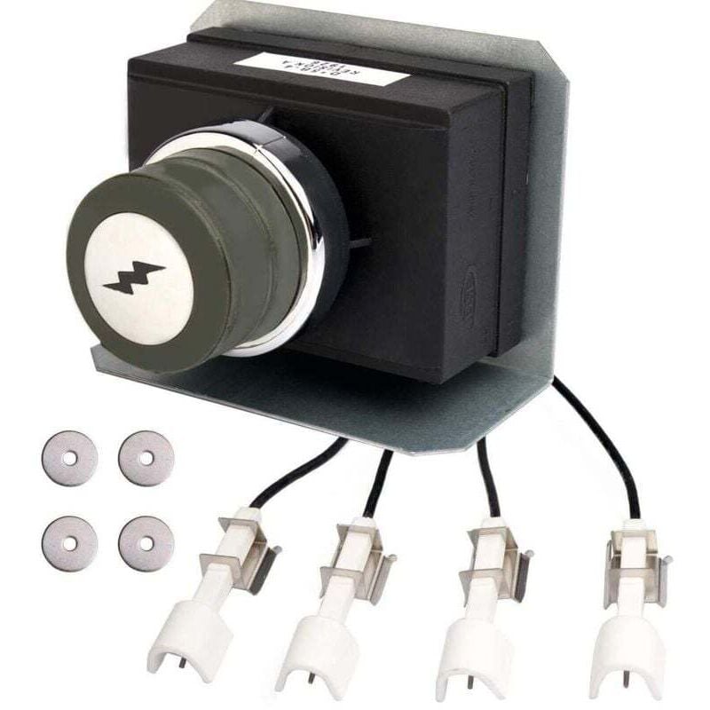 Ulisem - Zündset 7629 für Weber Genesis i 330 mit Frontbrennerknöpfen (2011-2016), Piezo-Zündelement-Set, Zündelektroden-Set. Nicht passend für die