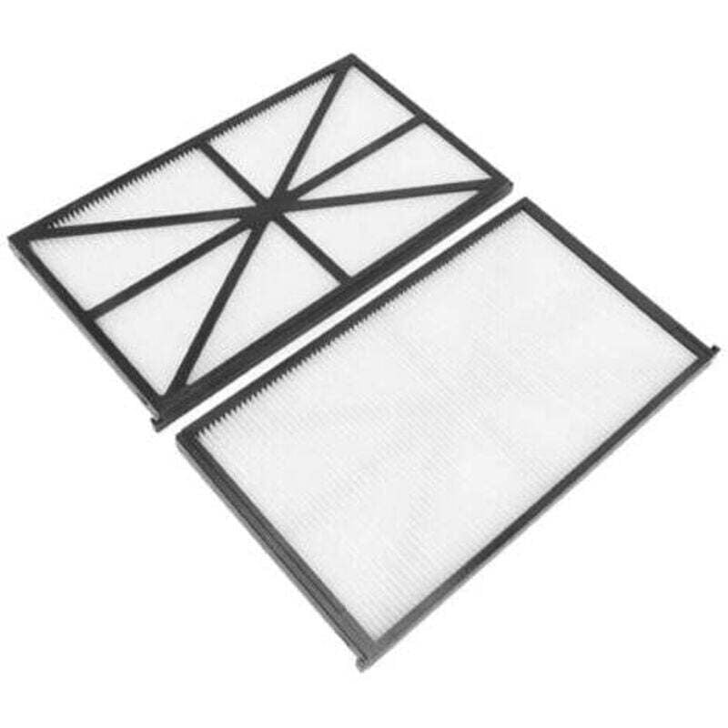 Ulisem2er-Pack Filter für Poolroboter, Ersatzfilterkartuschen für Poolroboter, waschbar Rcx70101, für Tigershark für Sharkvac p
