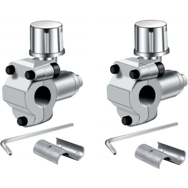 Ulisem2pcs BPV-31 Lochventil, Ersatzventil für Klimaanlage, kompatibel mit Rohren mit Außendurchmesser 1/4 Zoll, 5/16 Zoll, 3/8 Zoll