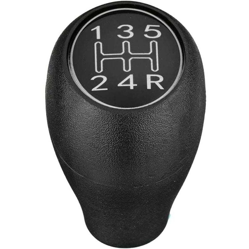 5-Gang-Schaltgetriebe Auto-Schaltknauf Schalthebelgriff für 504 505 309 205 Silber abs - Ulisem