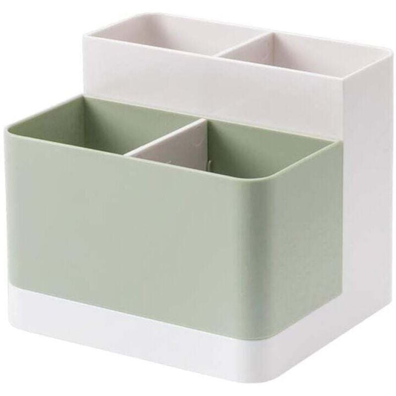 UlisemDesktop-Organizer, Stifthalter, Kartenhalter, Schreibtisch-Aufbewahrungsbox, Bürobedarf, Frisiertisch