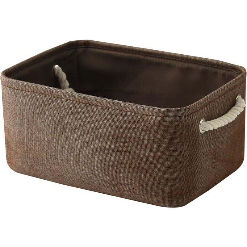 UlisemFabric Aufbewahrungskorb, Aufbewahrungskorb für Hundespielzeug, Aufbewahrungskorb für Babys, Aufbewahrungskorb aus Segeltuch