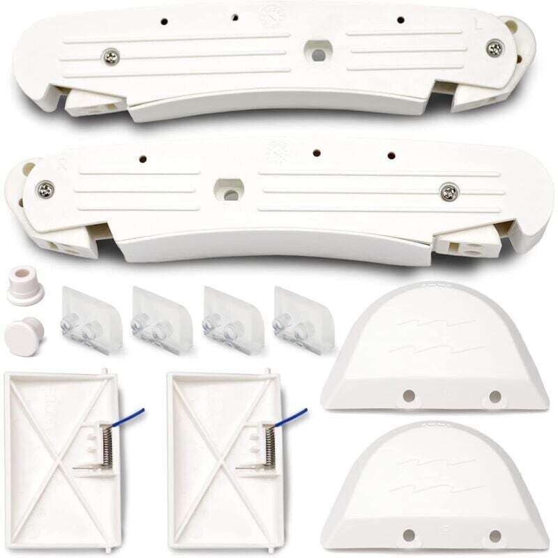 UlisemPool-Reinigungsschaukel mit Vorder- und Hinterrahmen, 4 Pod-Rutschen, stabile Leistung, leichtes Ersatzteil