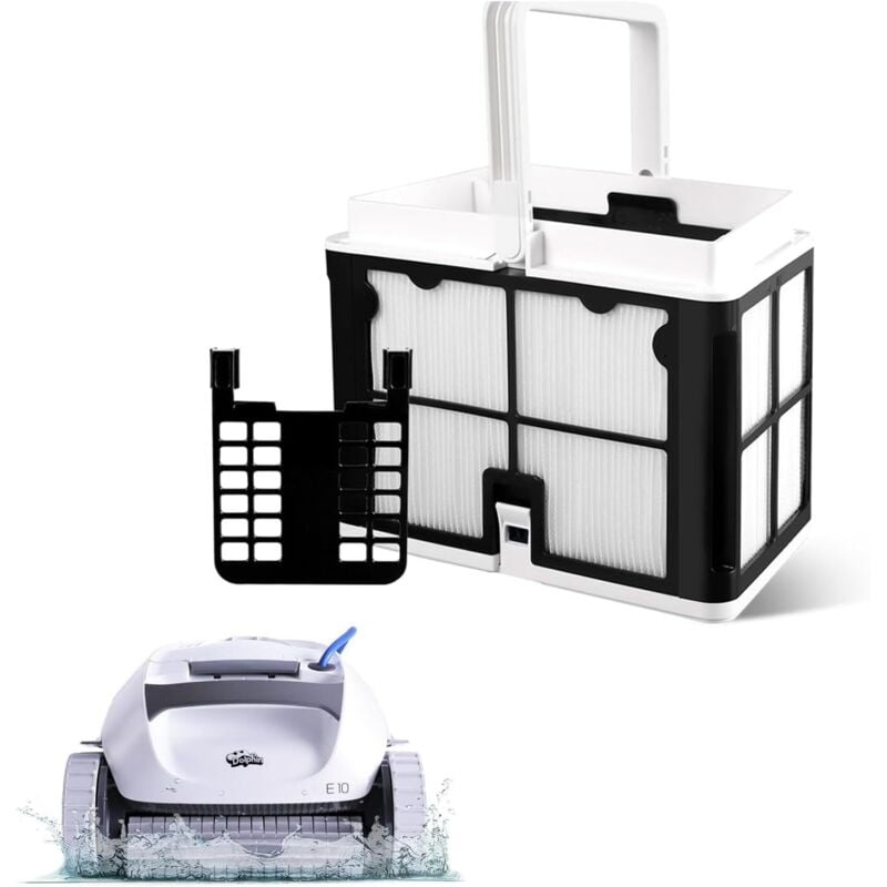 Zoternen - Ultrafeiner Filterkorb-Poolroboter für Dolphin S50 S100 Active 10 & 15 Echo T15 T25 Proteus DX3 Saturn Cayman Escape Nautilus cc Encore