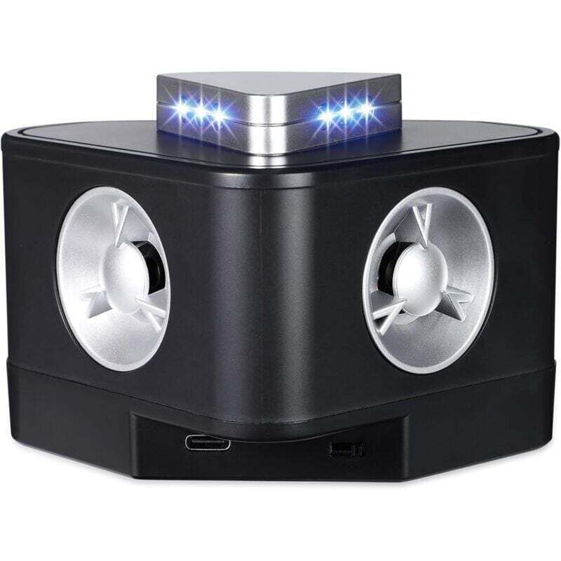 Ultraschall-Schädlingsbekämpfer für Mäuse, Nagetiere, Ratten und andere Schädlinge mit leistungsstarker LED-Lampe für Haus, Restaurant, Dachboden und