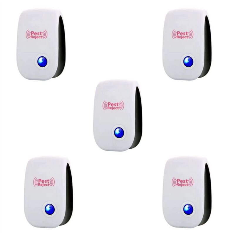 Tlily - Ultraschallwellen-Mückenabwehrmittel für Ratten mit EU-Stecker