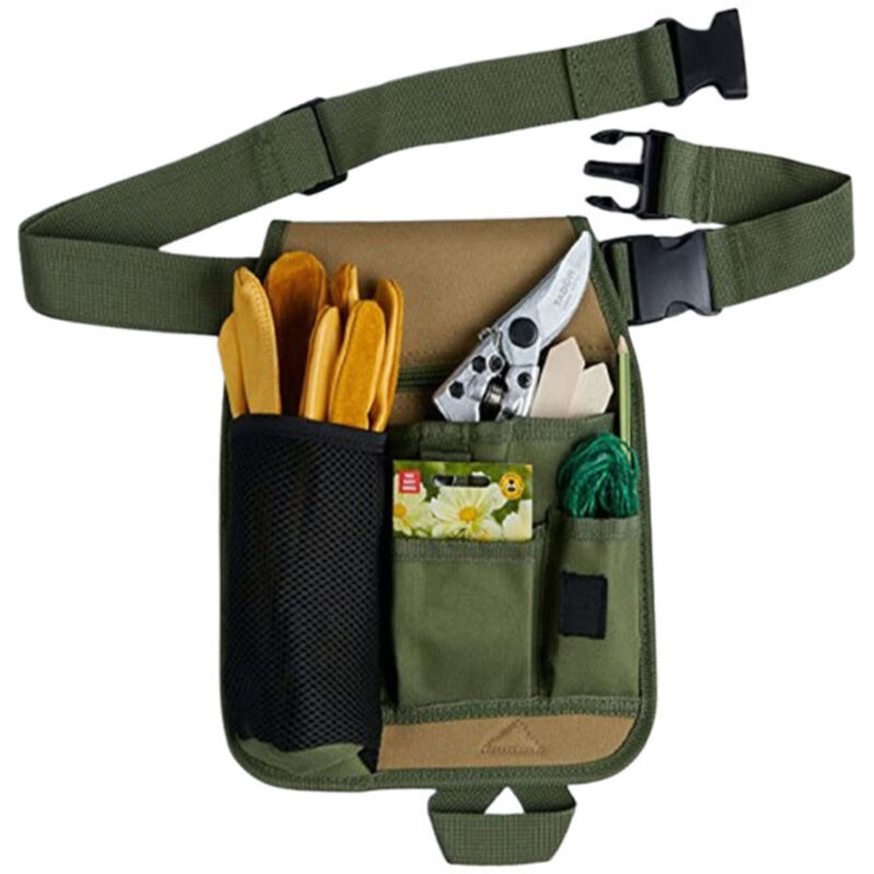 Unisex Praktische Garten Florist Taille Gürtel Tasche Werkzeug Tasche Halter