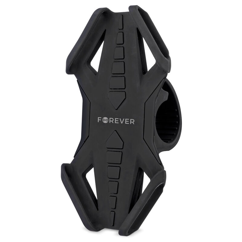 Universal Fahrrad Handyhalterung Handyhalter Halter Fahrrad Smartphone Fahrradhalterung kompatibel mit Smartphones Handys bis 6' Schwarz