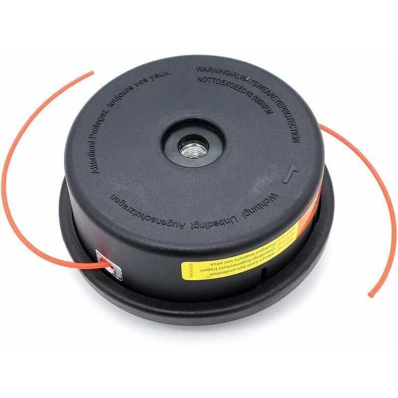 Universal Rasentrimmerkopffaden für Stihl AutoCut 25-2, M10 x 1,25 lhf Mähkopf 2,4mm rund für stihl FS80 FS81 FS85 FS86 FS87 FS100 FS106 FS108