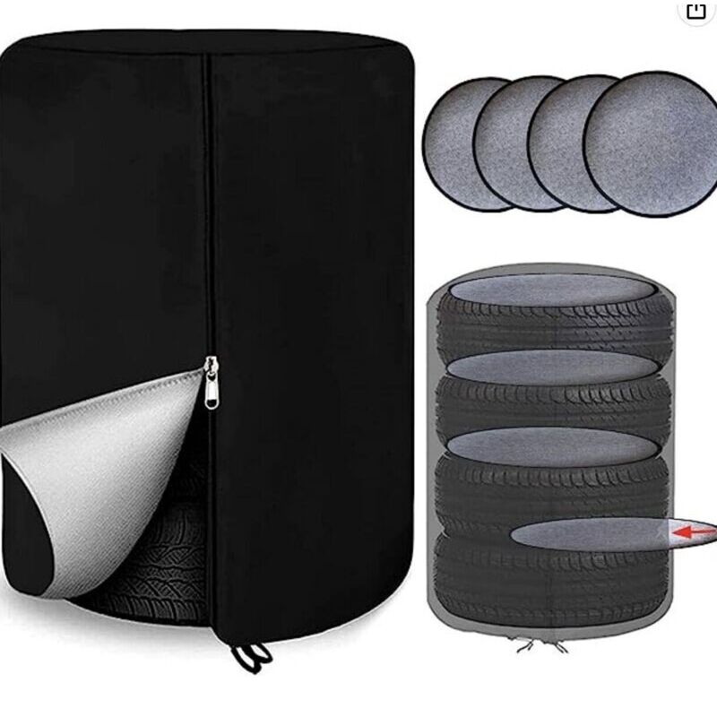 Universal-Reifenabdeckung, wasserdichte Autoreifen-Schutzhülle, Autoreifentasche, Reifenaufbewahrungsabdeckungen, Reifenaufbewahrungstasche,