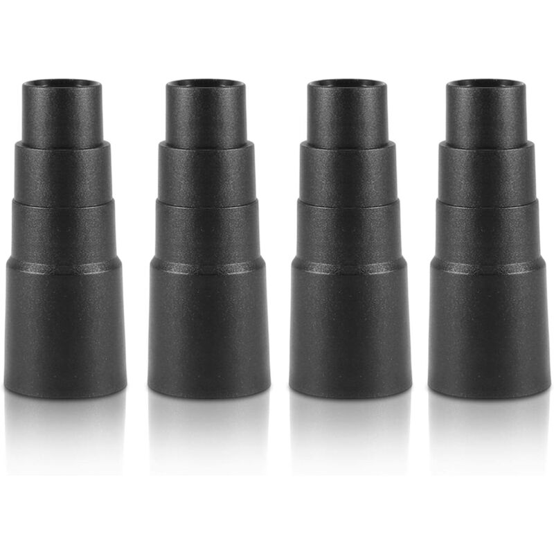 Universal-Staubsauger-Saugschlauchadapter 25 mm - 42 mm, Vakuumschlauchanschluss für Staubsauger, Schleifmaschine, Tischsäge, Bohrmaschine (4 Stück)