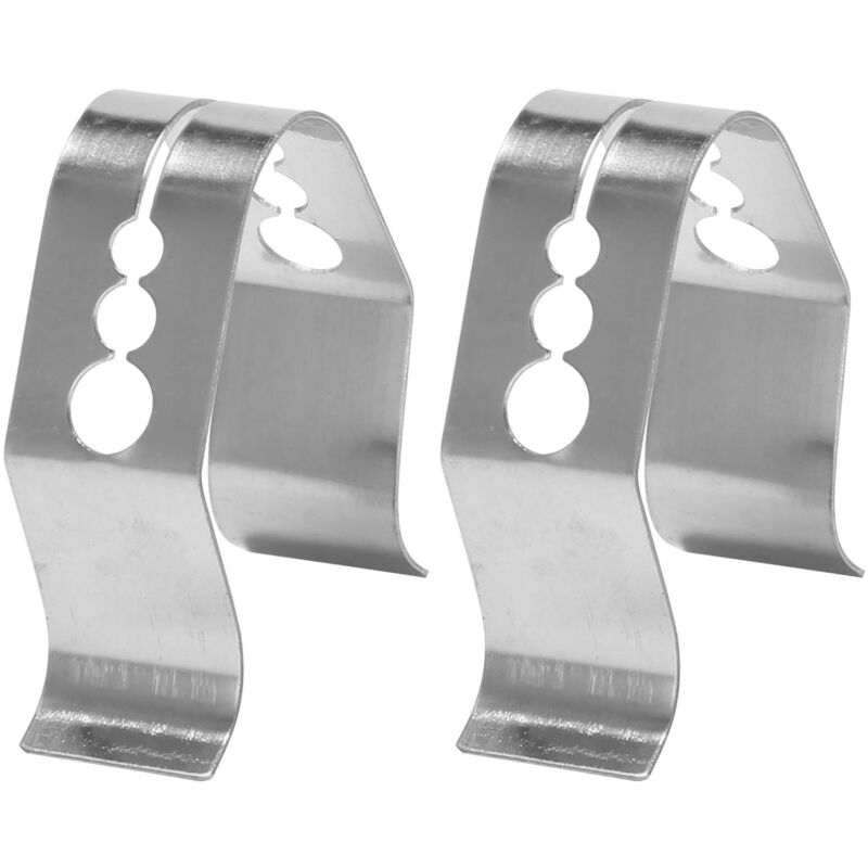 Tlily - Universall ein Stil Fleisch Thermometer Sonden Klammer Halter Umgebungs Temperaturwerte bbq Raucher Oven Grill, Satz Von 2