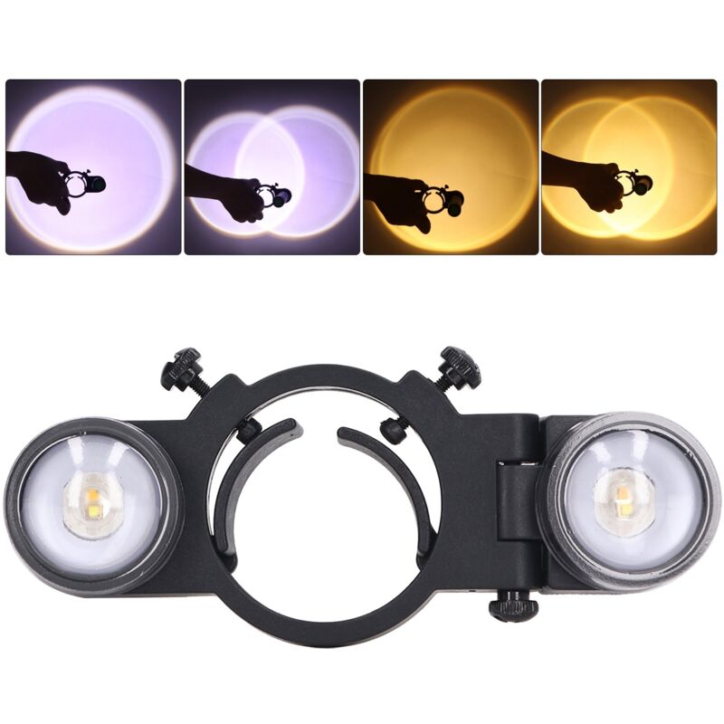 Universelle 3-Gang-Lackierpistole, warmweißes Licht, einstellbares Speichersystem, Autolackierpistolenlampe, Lackierpistole, Licht