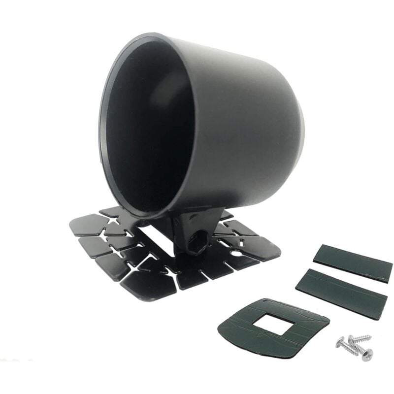 Universelle 52 mm 2 Zoll Einzelmessgerät-Pod-Armaturenbrett-Schwenkhalterung, passend für Kfz-Ersatzgehäuse-Pods, Messgerätebecher (klein)