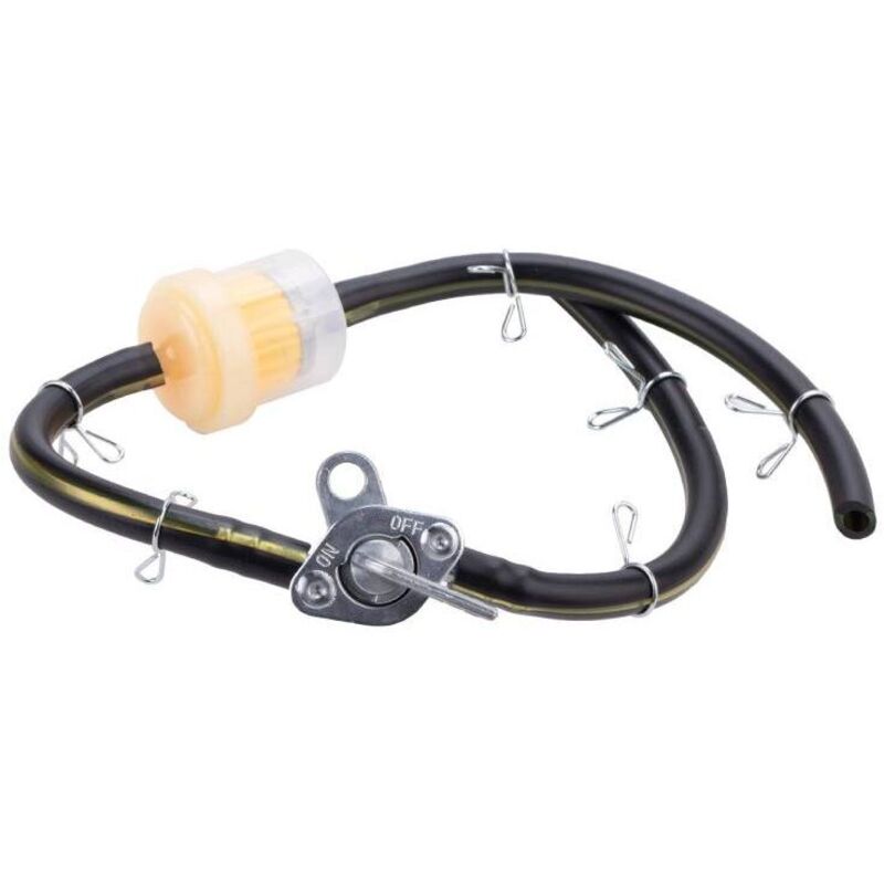 Universeller 6-mm-Inline-Kraftstofftankhahn mit Filter, Ventil, Schalter und Absperrventil für Baja BA150 150ccm ATV, X15, X18, X22, Nini Pocket