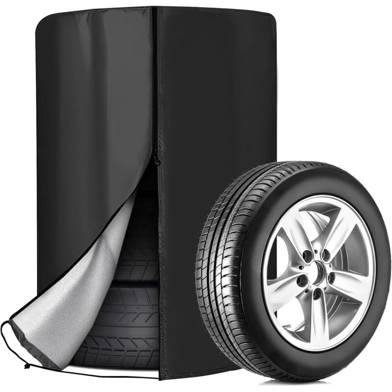 Universeller Reifenbezug Schutzhaube für Autoreifen Wasserdichtes Reifentasche Auto Reifenhülle Aufbewahrungstasche für Reifen Aufbewahrungstasche
