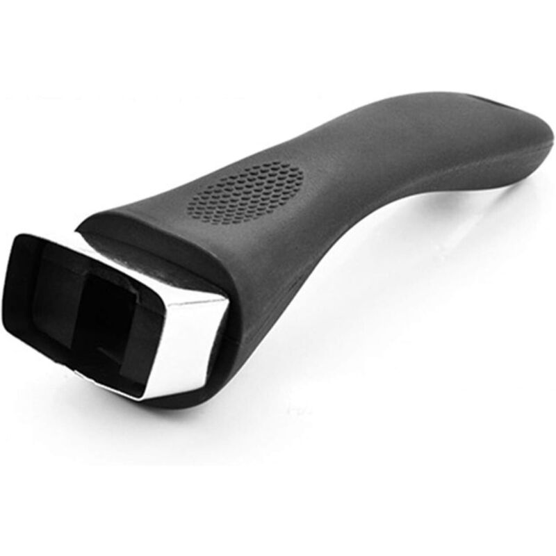 Universeller schwarzer Bakelitgriff mit Schrauben, Ersatzgriff für verschiedene Pfannen und Töpfe