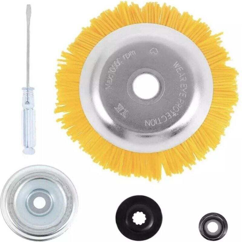 Unkrautbürste Kegelbürste Unkrautbürste für Freischneider Motorsense Motorsensensibilität Bodenreinigung Gehwege