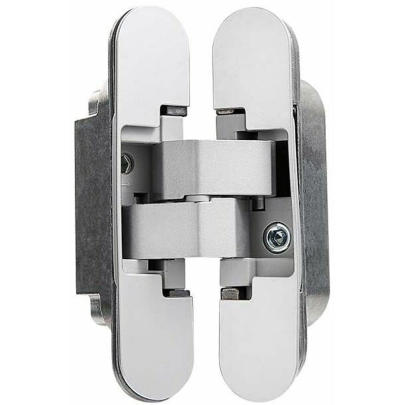 Tigrezy - Unsichtbares Scharnier für schwere Türen – 2er-Set (Last 40 kg, Öffnung 180°)