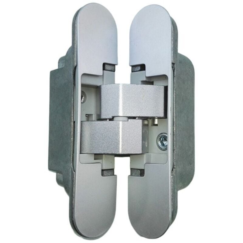 Odipie - Unsichtbares Scharnier für schwere Türen – 2er-Set (Last 40 kg, Öffnung 180°)