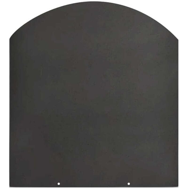 Unterlage Kaminmatte f�r Holz- und Pelletofen, aus Stahl 100x90 cm