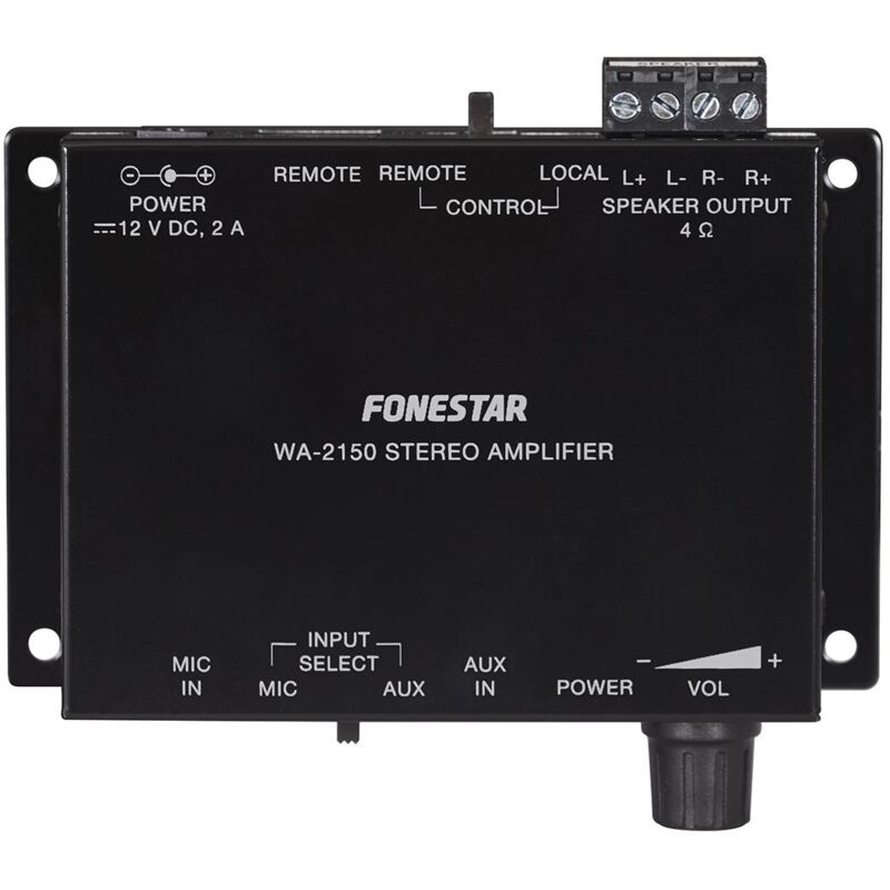 Fonestar - Unterputz-Verstärker 2x15W
