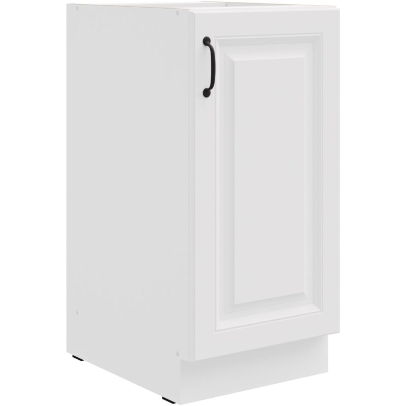 Küchen Preisbombe - Unterschrank 40 cm Stilo Weiß Küchenzeile Küchenblock Küche Landhaus Einbauküche