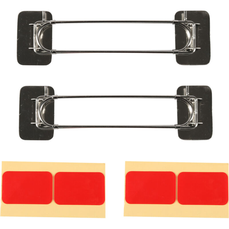 Unverzichtbare verstellbare Eckablage für die Duschkabine aus Edelstahl für Wohnwagen – 2er-Sets – essentielles Zubehör für Wohnmobile