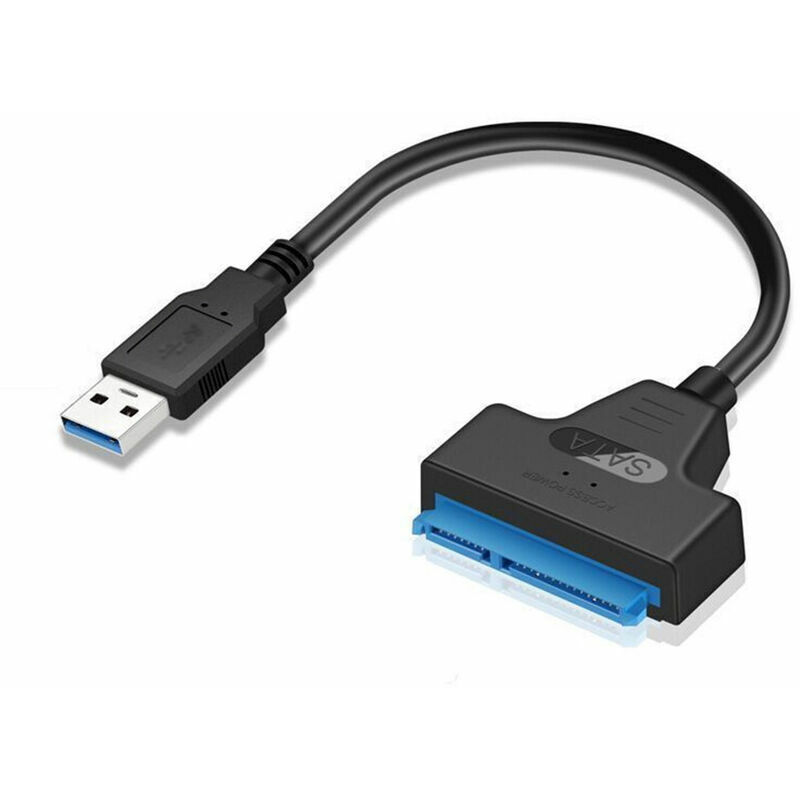 Ulisem usb 3.0 zu sata iii HDD-Adapterkabel, leicht und mit led ausgestattet, geeignet für 2,5-Zoll-SSDs und Festplatten.