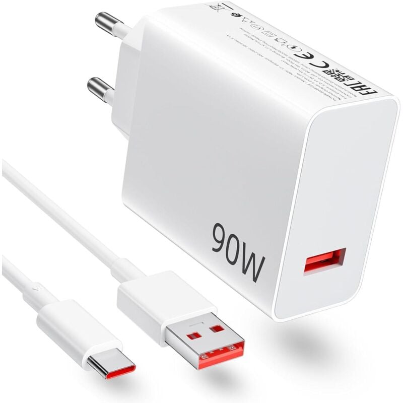 USB C Ladegerät für Xiaomi, 90W Hyper Charge Ladegerät, Netzteil Ladekabel für Xiaomi 15 Ultra 15T Pro 14T 14 14 Ultra 13T Redmi Note 14 13 12 11Pro