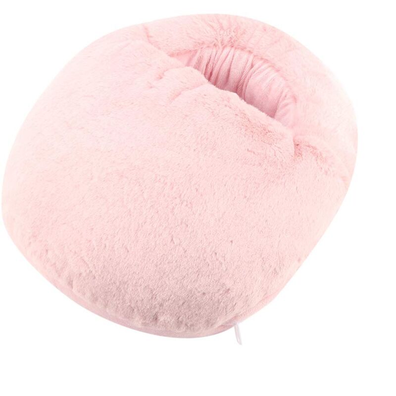 Zoternen - USB-Fuwrmerkissen, elektrische Heizung für Winter, Büro, Heizung, Hausschuhe, Schuhe (Rosa)