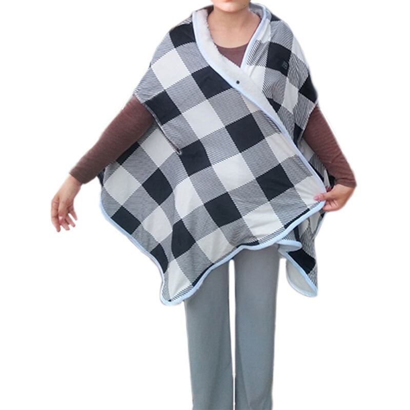 USB-Heizdecke, 3 Geschwindigkeiten, Timer, Temperaturregelung, Unisex, 190 x 70 cm.