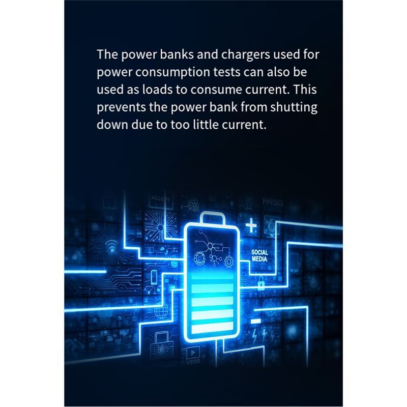 USB-Powerbank-Anti-Shutdown-Modul für Virtuelle Last, USB-Elektroniklast-Anti-Shutdown-Modul für Mobile Stromversorgung