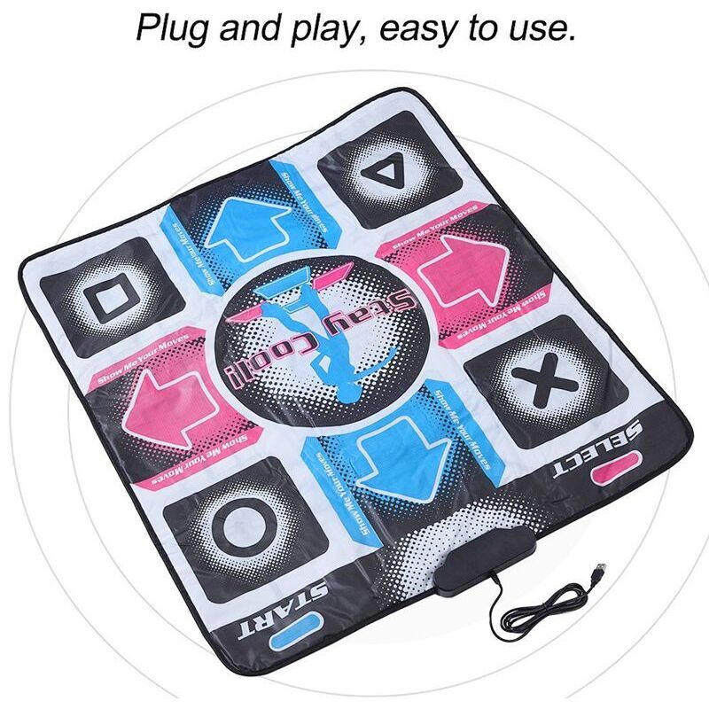 USB-Verkabelte Tanzmatten, 11 Tasten, Tanzspiel, Step-Pad, HD-Fußabdruck, Tänzerdecke, Tänzerdecke, Ausrüstung