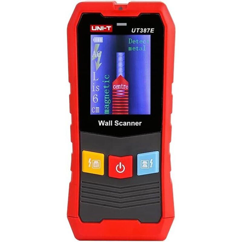 UT387E UT387S UT387LM 4-in-1-Metalldetektor, Wandscanner, Bolzensucher, Wechselspannung, stromführende Leitungen, Wanddetektor für Zuhause (UT387E)