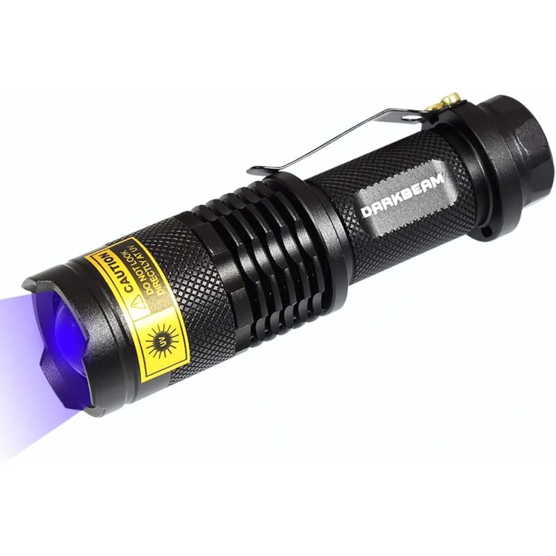 365nm UV-Taschenlampe Schwarzlicht UV-LED Mini-Detektor Tragbare Taschenlampe