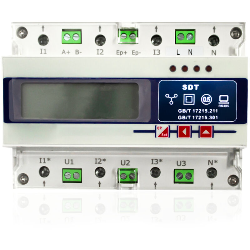 V-tac - Meter Dreiphasiger bidirektionaler Zähler für Wechselrichter der XG-Serie