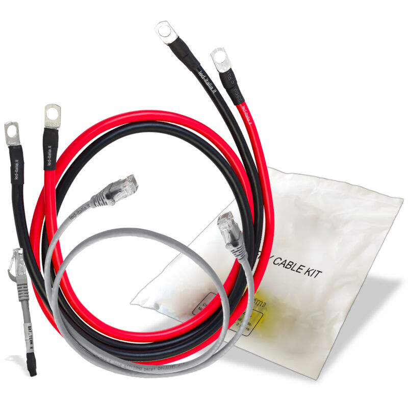 V-tac - Wechselrichter-Batterie-Anschlusskabel für Photovoltaikanlagen