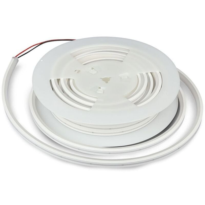 Strip led Neon Flex 13W/m 120 LED/m Rolle 10m 24V Naturweiß IP65 - V-tac