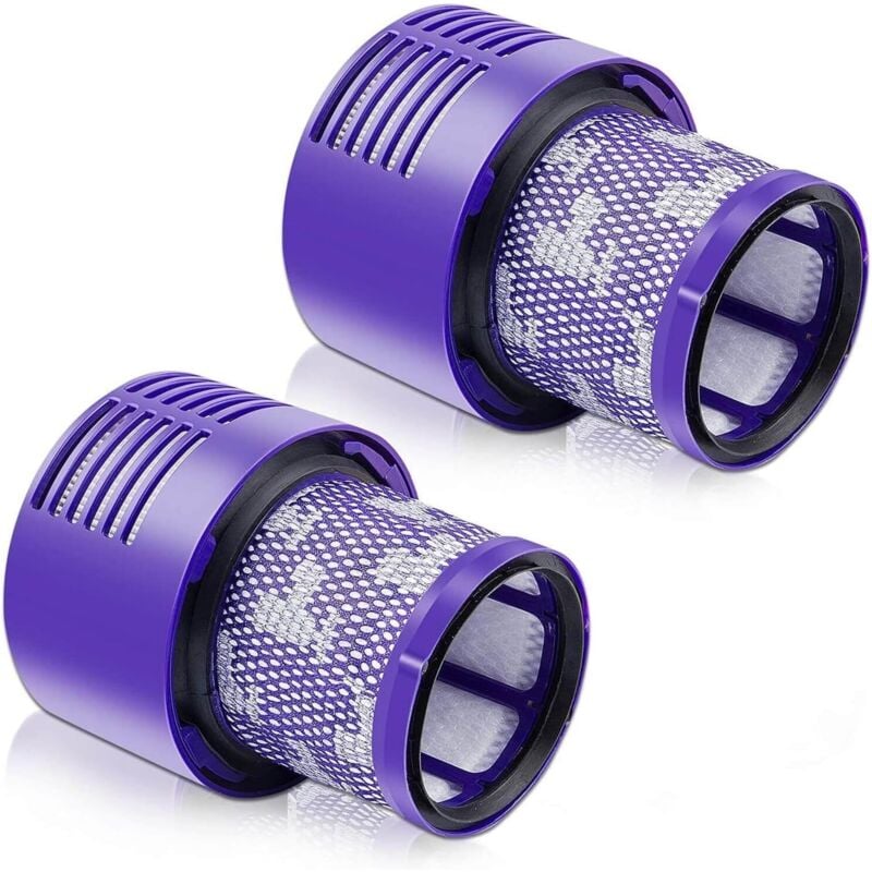 V10-Filter für Dyson, Ersatz-Dyson-Filter, V10 Animal-Filter für Dyson V10 SV12 Cordless Cyclone Animal Absolute, waschbar, 2er-Pack