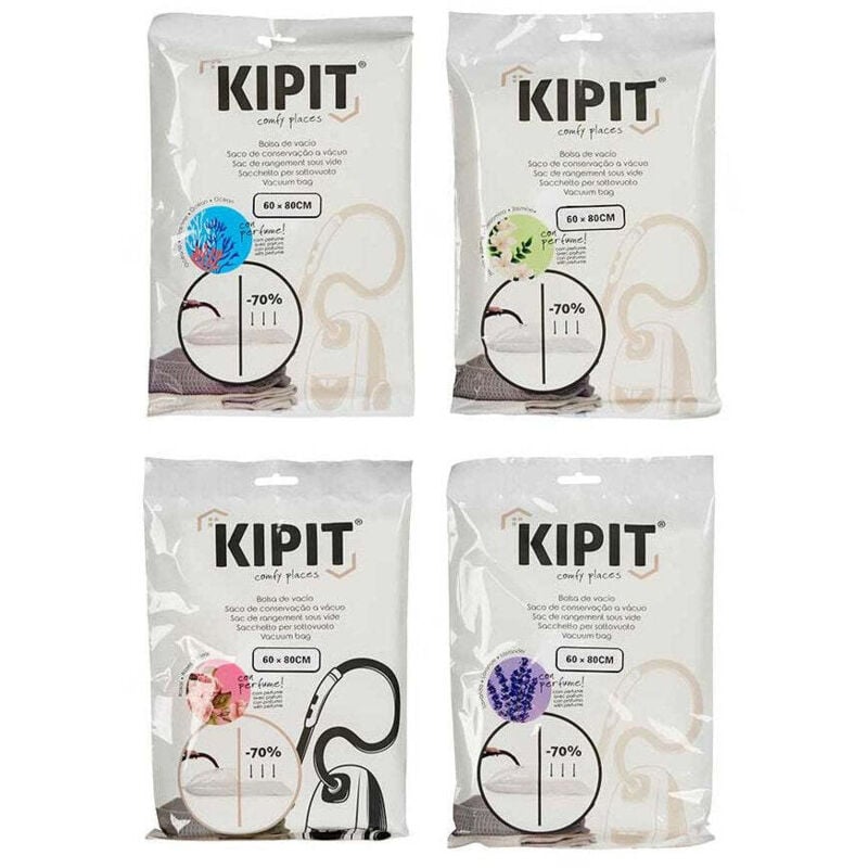 Vakuumbeutel für transparente Kleidung 80x60cm 54209 kipit