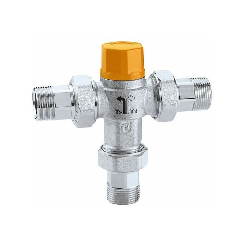 Caleffi - Thermostatisches Umschaltventil für Solaranlagen 2620 1/2'