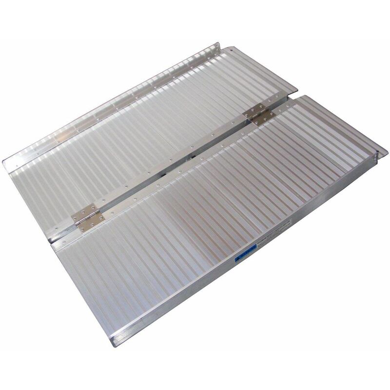 Varan Motors - SR607-3 ROLLSTUHL RAMPE KLAPPBAR ROLLSTUHLRAMPE FALTBAR 91CM 272KG FLACHRAMPE